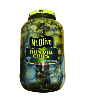 Pepinillos Rebanados 3.78L Mt Olive