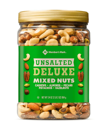 Nueces Mixtas Sin Sal 964gr. Member's Mark