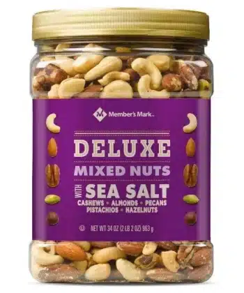 Nueces mixtas con Sal 964gr Member's Mark