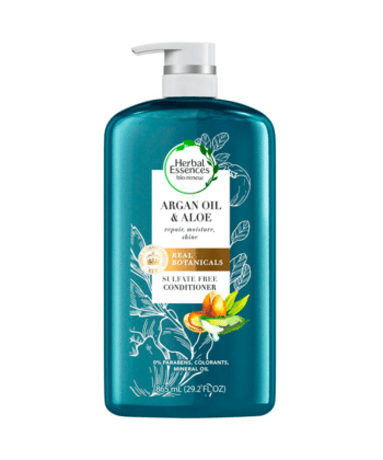 Acondicionador Argan Oil & Aloe Real Botanicals 865ml Herbal Essences