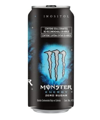 Bebida Energetica Sin Azucar 473 ml Monster Energy Zero Sugar