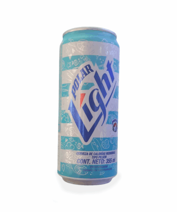 Cerveza de Lata 355ml x unid Polar Light