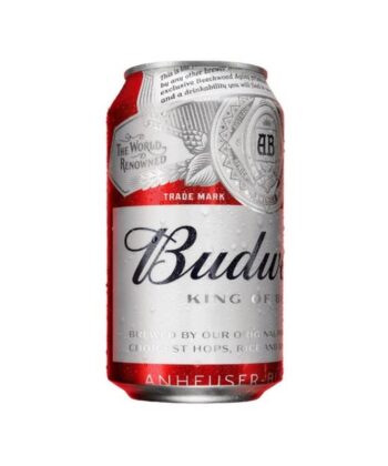 Cerveza de lata 269ml x unid Budweiser