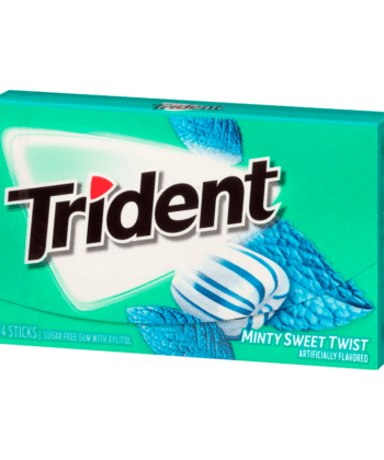 Chicle Trident x 14 sticks Minty Sweet Twist