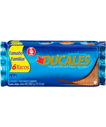 Galletas Ducales 882 gr 6 Tacos Noel