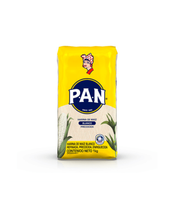 Harina de Maiz Blanco 1 Kg P.A.N