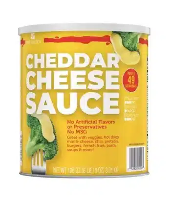 Salsa De Queso Cheddar 3.01 Kg. Bay Valley