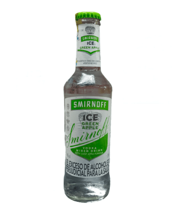 Vodka Manzana Verde de botella 275ml Smirnoff