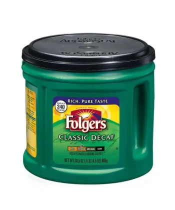 Café Tostado Clasico Descafeinado 816gr Folgers