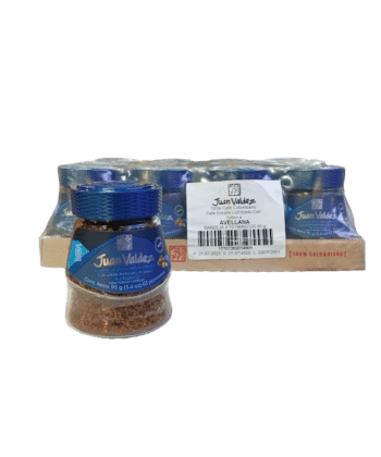 Cafe Instantaneo Avellana 95gr x 12 Pack Juan Valdez