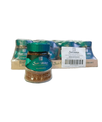 Cafe Instantaneo Descafeinado 95gr x 12 Pack Juan Valdez