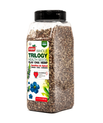 Semillas de salud Linaza-Chia-Cañamo Badia 595.3g