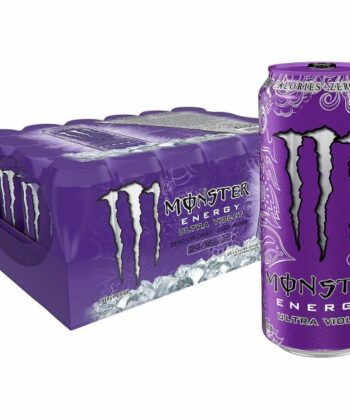 Bebida Energetica Sin Azucar 473 ml Monster Energy Ultra Violet x24