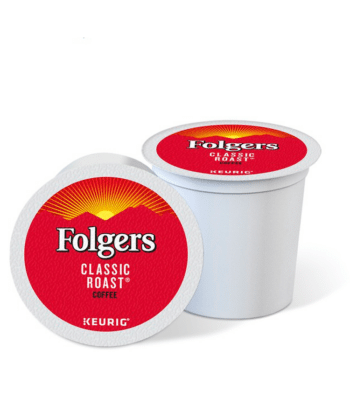 Cafe Classic Roast Coffee k-cups x 1 Cups Folgers