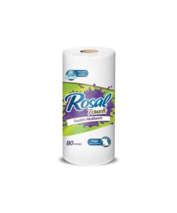 Toallin Rosal Towels 80 Hojas 1 unid