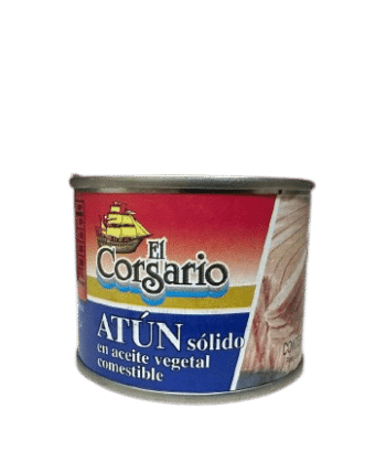Atun Solido En Aceite Vegetal 140gr El Corsario