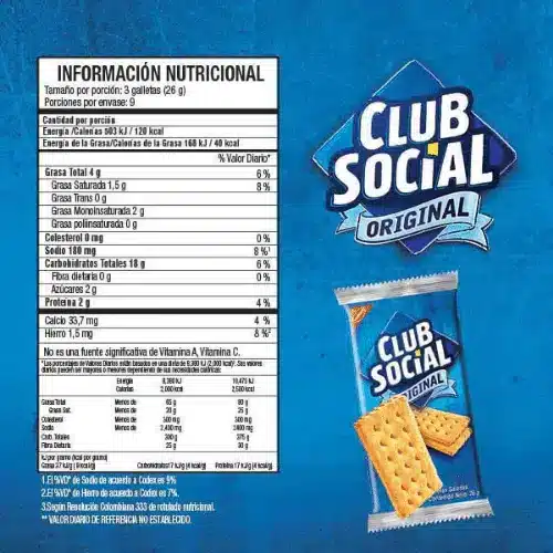 Galleta Club Social 6 pack 2