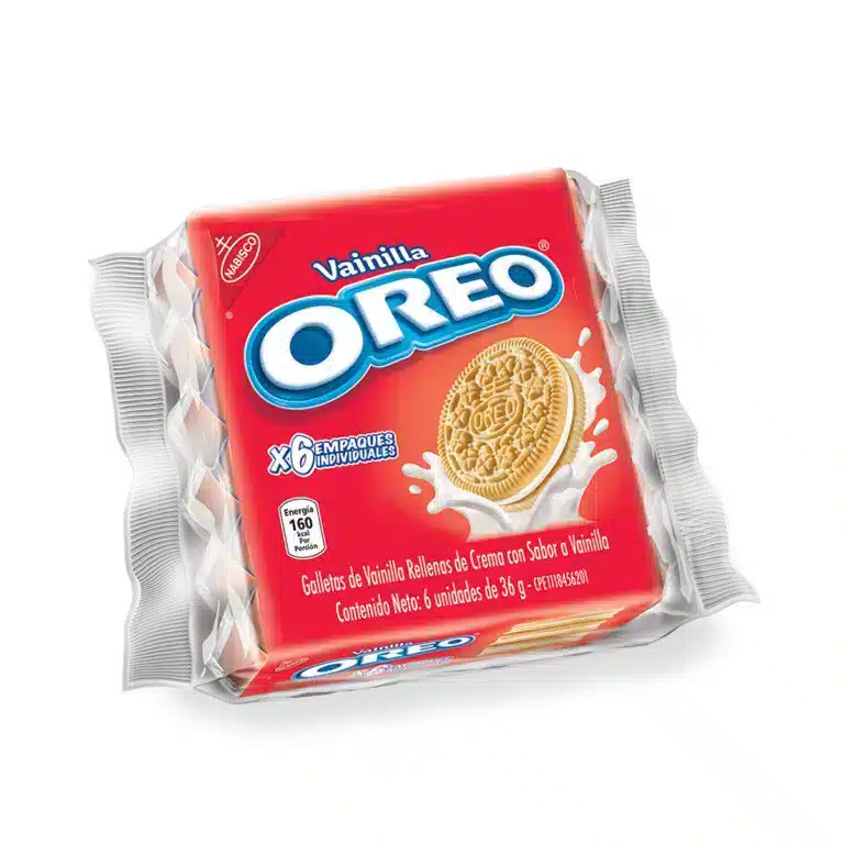 Galleta Oreo de Vainilla 6 pack Navisco