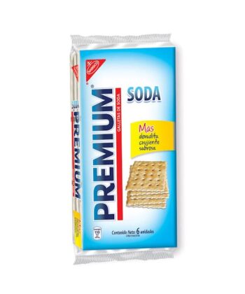 Galleta de Soda x6 unid Premium