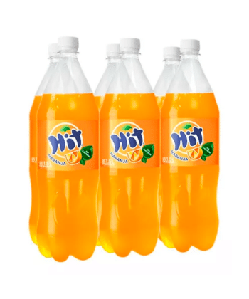 Hit naranja 1,5 L x 6 Pack