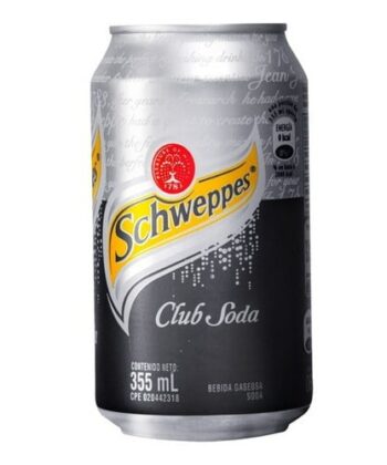 Lata De Soda Club de 355 ml, Schweppes x unid