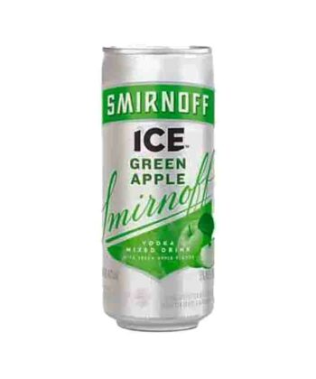Vodka Ice Manzana Verde Lata x 250ml Smirnoff