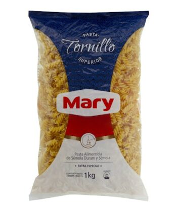 Pasta Tornillo Superior 1 Kg x unid Mary