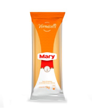 Pasta Vermicelli Tradicional 1 Kg x unid Mary