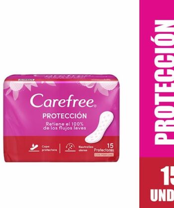 Protector Diario Con Perfume x 15 Unds Carefree