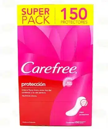 Protectores Diarios x 150 unids Carefree