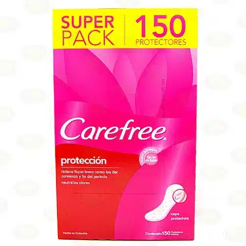 Protectores Diarios Carefree 150 unidades