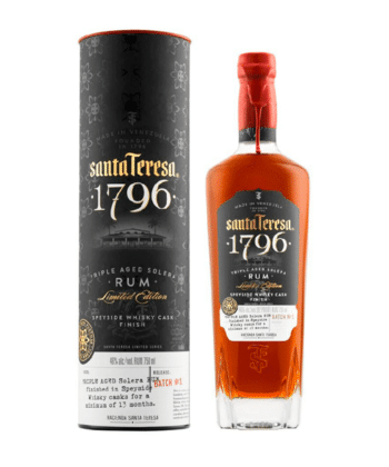 Ron de Solera 1796 Triple Añejado 750ml Santa Teresa