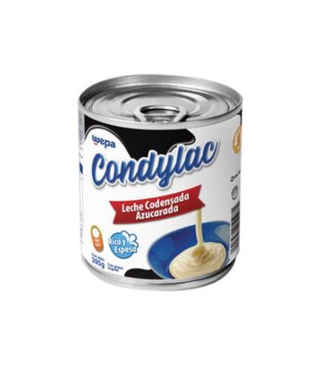 Leche Condensada con grasa Vegetal Condylac 395gr Wepa