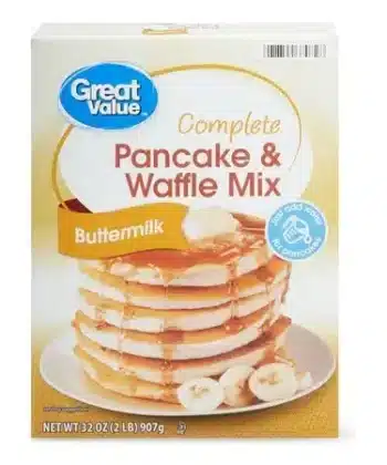 Mezcla de Panqueques y Gofres Originales 907 gr Suero de Leche Great Value