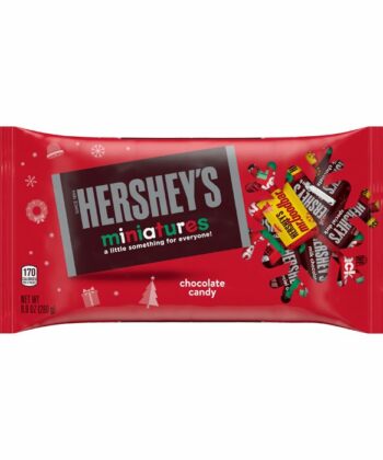 Bolsa de Chocolates Surtidos Miniaturas de Navidad de HERSHEY'S
