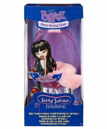 Bratz Funky Fashion Furniture Juego y exhibición de sillas con columpio retro