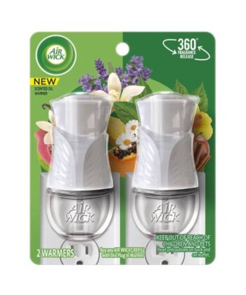 Calentador De Aceite Perfumado Pack 2 Color Blanco Air Wick