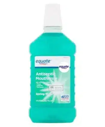 Enjuague Bucal Antiseptico Explosion de menta 1.5L Equate