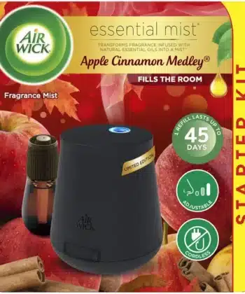 Kit de niebla ambientador esencial Manzana y canela Air Wick