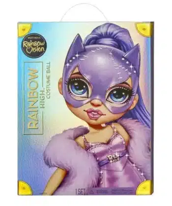 Muñeca Rainbow High Baile de disfraces Sauce violeta Fashion Doll