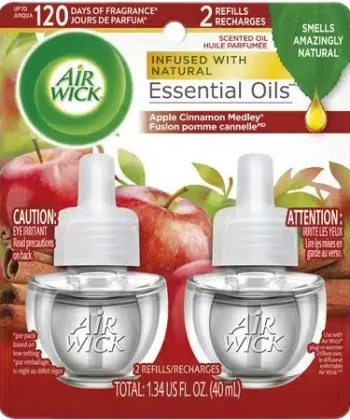 Recarga de aceite perfumado Apple Cannamon Medley Air Wick