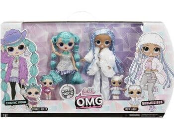 Winter Disco 2 Muñecas de moda Cosmic LOL Surprise OMG
