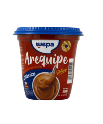 Arequipe Clasico 500 gr Wepa