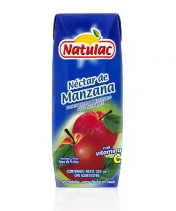 Nectar de Manzana x 250 ml Natulac Uht