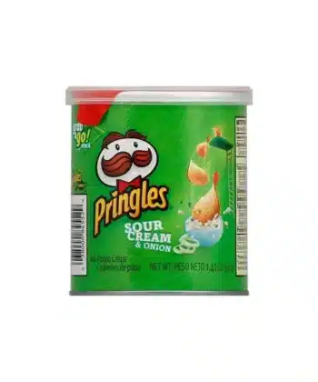 Papas Fritas Sabor Crema y Cebolla 40gr Pringles