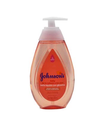 Baño Líquido Bebé Cabeza a Pies x 400ml Johnson's
