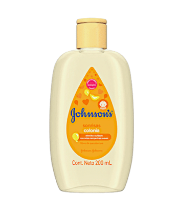 Colonia Baby Sonrisas X 200ml Johnsons