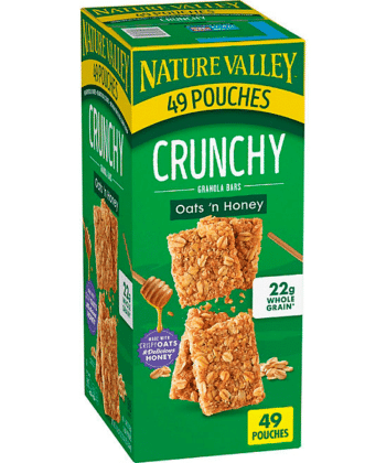 Barras de granola de avena y miel x 49 unds Nature Valley