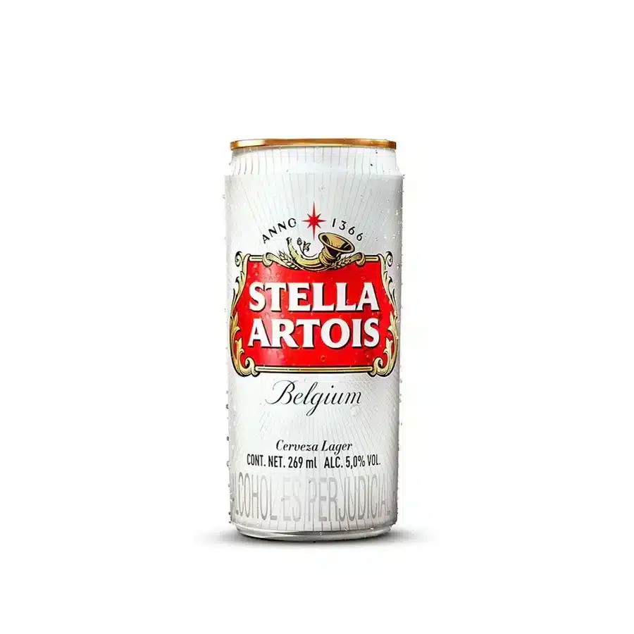 Cerveza de lata Stella Artois 269ml