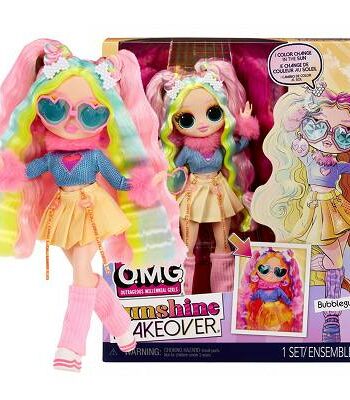 Muñeca de moda LOL Surprise OMG Sunshine Makeover Bubblegum DJ